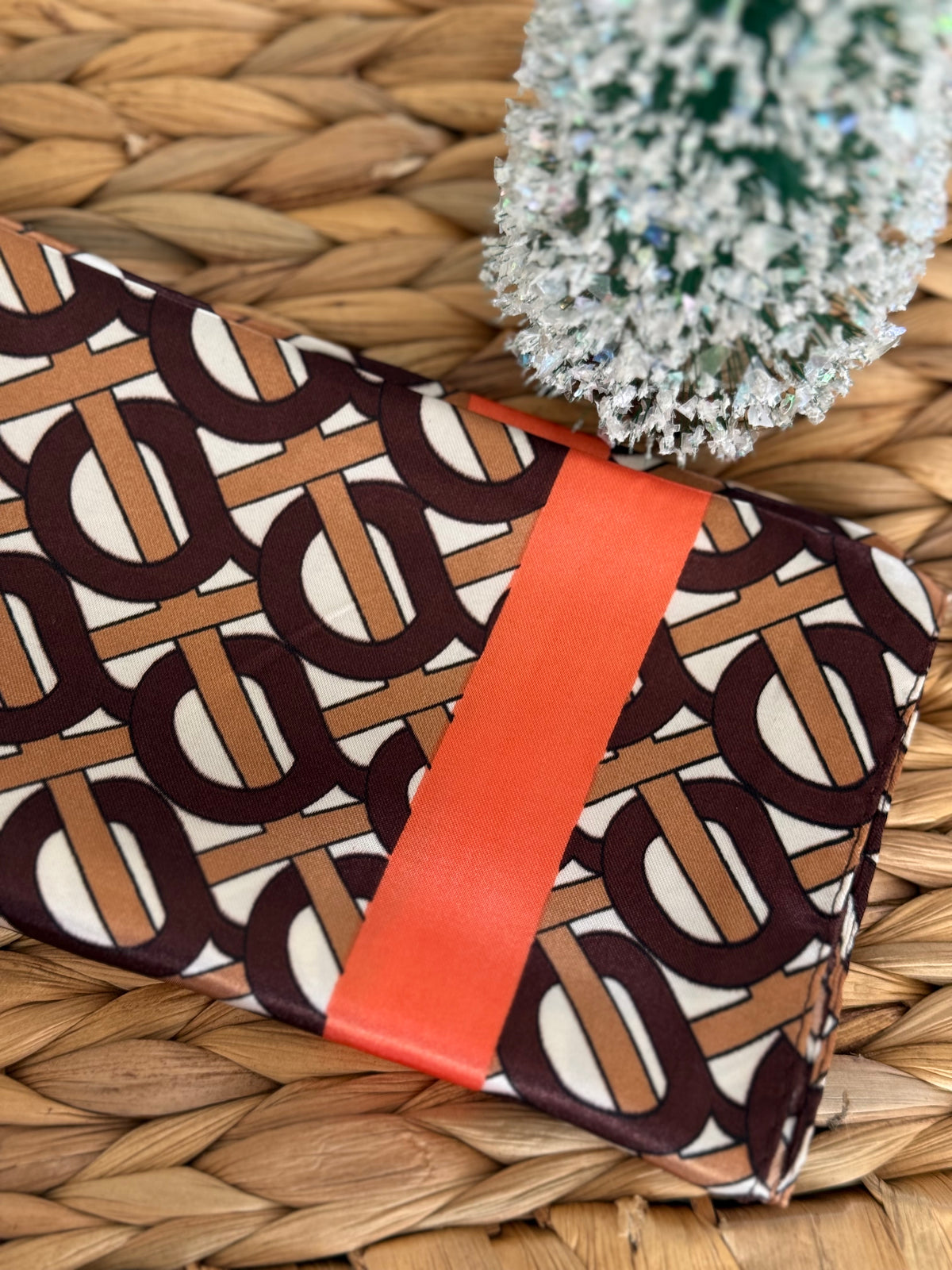 FG brown handkerchief