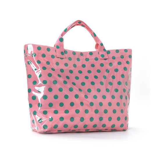 Polka dots pink bag