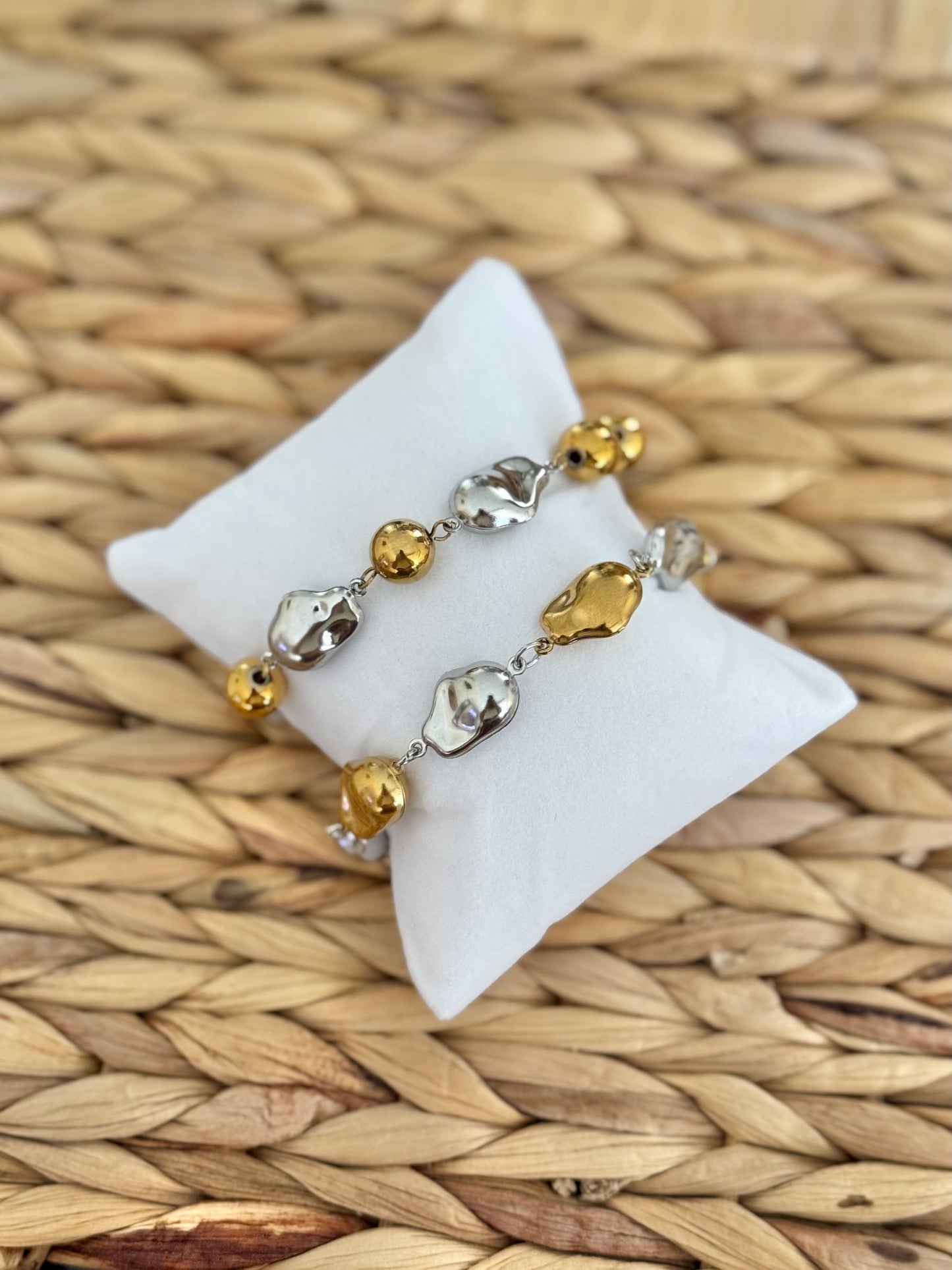 Rockies double tone bracelet