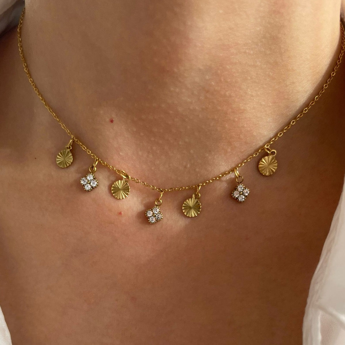 LV zir necklace