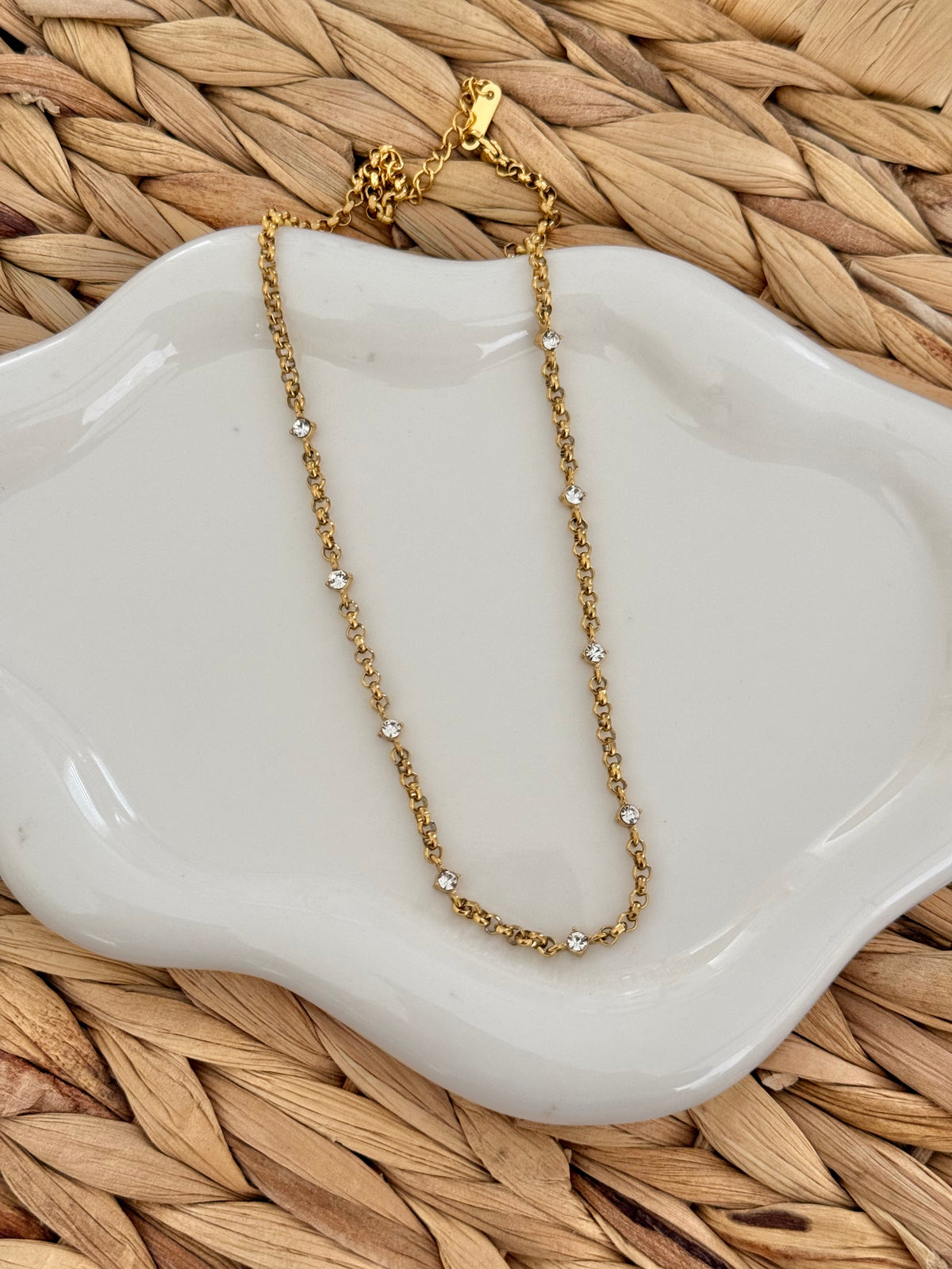 Rope luxe necklace
